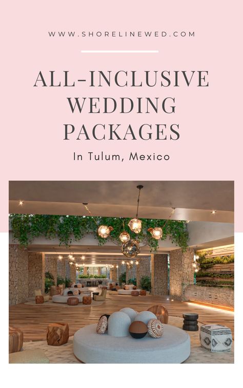 These all-inclusive wedding packages in Tulum come from the best Tulum wedding venues in Mexico! Let us help plan your destination wedding Tulum Mexico getaway. Wedding In Tulum Mexico, Mexico All Inclusive Wedding, Tulum Wedding Venue Mexico, Mexico Resort Wedding, Destination Wedding All Inclusive, Cancun Wedding Reception, Wedding Venues In Mexico, Tulum Mexico Wedding, Cheap Destination Wedding