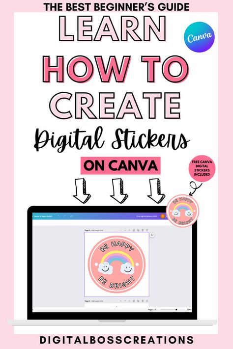 In this tutorial, we’ll explore how to design digital stickers effortlessly using Canva, a versatile online design tool that requires no prior graphic design experience. Also, Canva is free to use – a bonus! Remember to download your free Canva digital stickers, which you can use for personal or commercial use (once edited). Create Stickers In Canva, How To Create Digital Stickers, How To Use Canva, Free Stickers Printables, Stickers In Canva, Create Digital Stickers, Online Stickers, Canva Stickers, Quarterly Goals