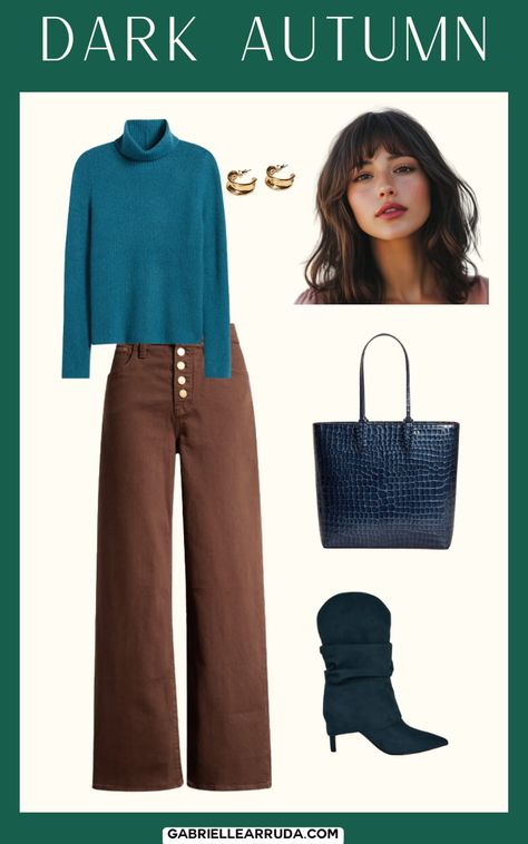 Winter Capsule Wardrobes: 12 Seasonal Color Palettes | Gabrielle Arruda Jewel Tones Fashion, Autumn True, Capsule Wardrobe Winter, Deep Autumn Color Palette, Spring Bright, Autumn Soft, True Autumn, True Spring, True Summer