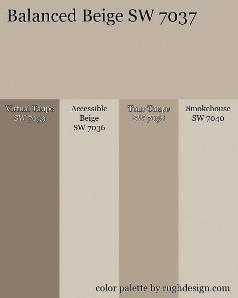 Paint Color Schemes For Home, Outside House Colors, Balanced Beige, Agreeable Gray, Paint Color Schemes, Neutral Paint Colors, Interior Paint Colors, House Paint Exterior, Master Bedrooms Decor