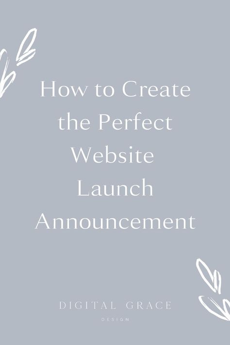 Did you think your website launch was just a one-day event? Think again, my friend! Here are my tips for creating the perfect business website launch! #WebsiteLaunch #BusinessWebsite Website Launch Instagram Post, New Website Launch Announcement, Website Launch Announcement Posts, Website Launch Idea, Launch Website, Business Launch Party, Artist Lifestyle, Whatsapp Marketing, Copywriting Tips