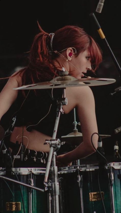 Drummer Quotes, Female Drummer, Rock Girl, Band Wallpapers, Cyberpunk Aesthetic, The Warning, Punk Girl, Heavy Metal Music, Metal Girl