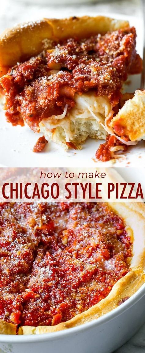 Deep Dish Pizza Sauce Recipe, Chicago Pizza Dough Recipe, Deep Dish Pizza Dough Recipe, Deep Dish Pizza Crust Recipe, Chicago Deep Dish Pizza Recipe, Deep Dish Pizza Dough, Sweet Tomato Sauce, Chicago Deep Dish, Food Comfort