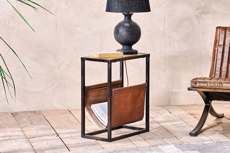 Coffee & Side Tables – Nkuku Handmade Coffee Table, Antique Brass Frame, Iron Shelf, Rattan Dining Chairs, Sofa Side Table, Glass Coffee Table, Bespoke Furniture, Goat Leather, Wood Pieces