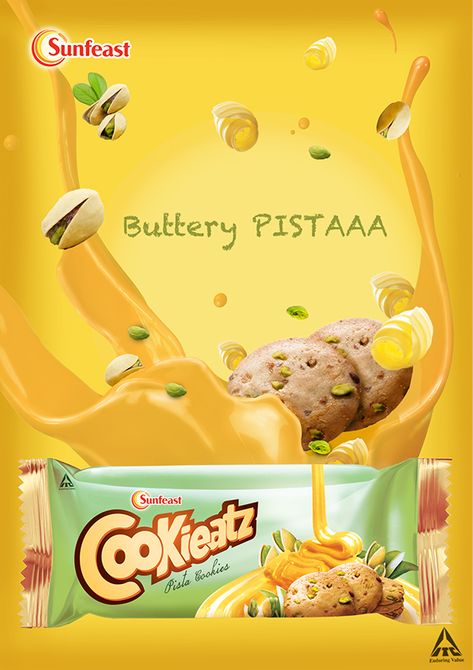 Sunfeast Cookie Ad Food Teaser Poster, Food Teaser, Teaser Poster Design, Teaser Campaign, Biscuits Packaging, Biscuit Packaging, Teaser Poster, Campaign Design, Teaser Video