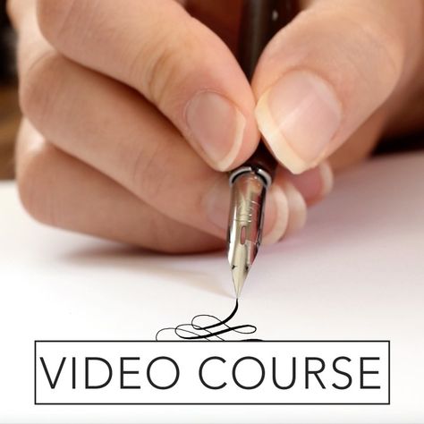 Beginner's Modern Calligraphy Online Course | The Postman's Knock Calligraphy Worksheet, Improve Your Handwriting, Improve Handwriting, Calligraphy For Beginners, Modern Lettering, Learn Calligraphy, Calligraphy Practice, Brush Pen Calligraphy, Online Degree