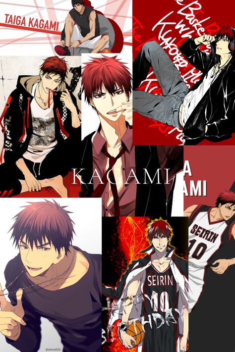 Taiga Kagami Wallpaper, Kagami Taiga Wallpapers, Kuroko No Basket Kagami, Kuroko's Basketball Wallpaper, Anime Kuroko No Basket, Taiga Kagami, Kurokos Basketball, Kuroko No Basket Characters, Kagami Taiga