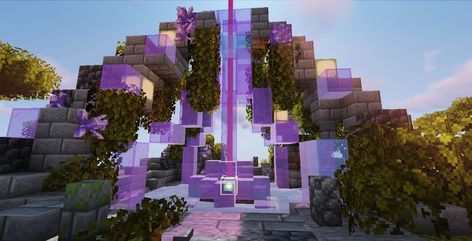 Beacon Minecraft, Cool Minecraft Creations, Cool Minecraft, Minecraft Architecture, Minecraft Buildings, Minecraft Building, Minecraft Projects, Minecraft Ideas, Minecraft Creations