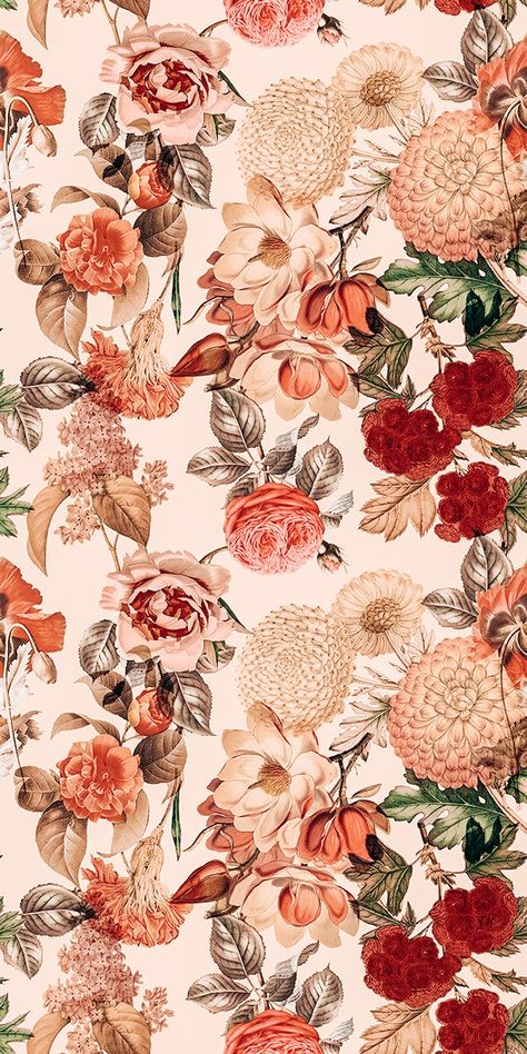 Wallpaper Backgrounds Aesthetic Iphone, Wallpaper Backgrounds Iphone, Terracotta Wallpaper, Aesthetic Wallpaper Backgrounds, Boho Florals, 16 Tattoo, Wallpaper Backgrounds Aesthetic, Vintage Floral Backgrounds, Wallpaper Aesthetic Wallpaper