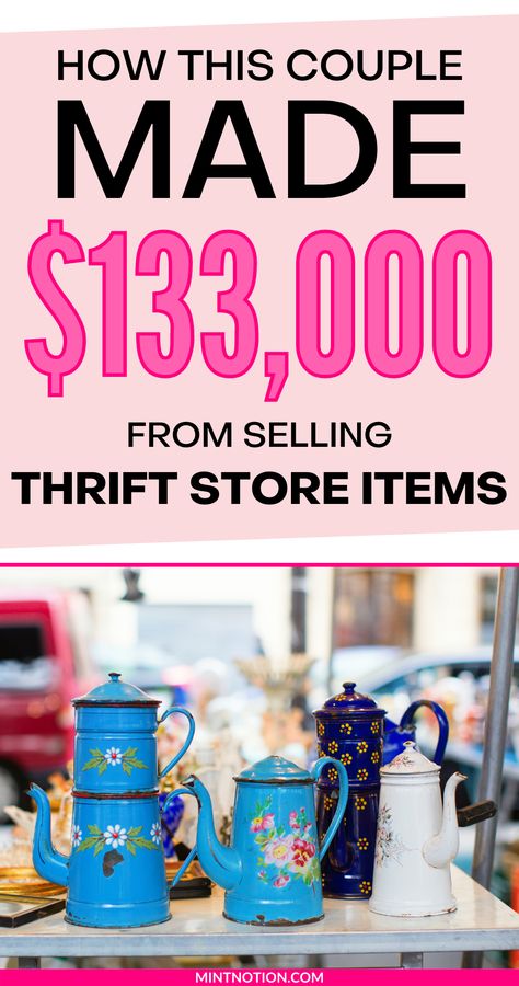 Thrift Store Reselling, Selling Thrift Store Finds, Mobile Thrift Store, Small Thrift Store Ideas, How To Resell Thrift Store Finds, Thrift Flip Furniture Ideas, Resell Furniture, Thrift Reselling, Thrifting Hacks