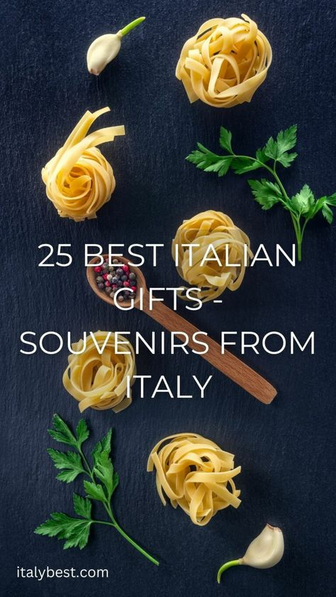 25 Best Italian Gifts - Italy Souvenirs to Buy on Your Trip | Italy Best Italy Souvenirs Ideas, What To Buy In Italy, Italy Gifts, Gifts From Italy, Italy Souvenirs, Souvenirs From Italy, Italy Cruise, Italian Souvenirs, Italy Party