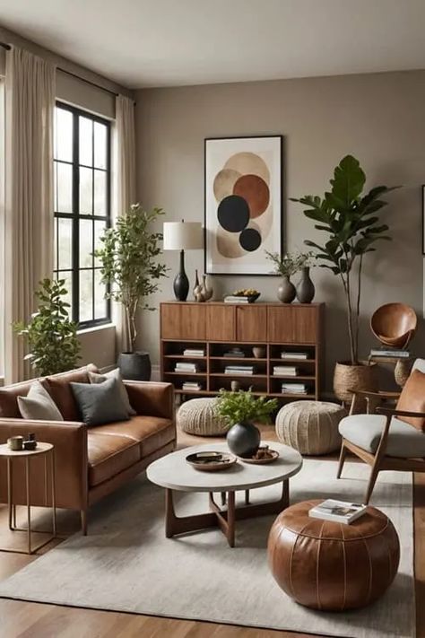 Midcentury Modern Organic, Organic Morden Home Decor, Living Spaces Living Room, Organic Modern Lounge Room, Midcentury Modern Scandinavian Living Room, Organic Modern Plants, Organic Modern Sitting Room, Organic Neutral Living Room, Organic Modern Transitional