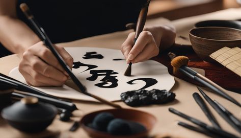 What is Calligraphy icon Japanese History Aesthetic, Japanese Calligraphy Aesthetic, Practice Japanese, Traditional Japanese Aesthetic, Japan Calligraphy, China Aesthetic, Calligraphy Tools, Brush Rest, Calligraphy Workshop