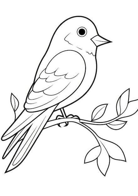 Birds Outline Drawing, Bird Pencil Drawing Sketches, Birds Outline, Bird Coloring Page, Poppy Flower Drawing, Bird Pencil Drawing, Outline Pictures, Bird Outline, Outline Images