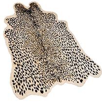 Cheetah Rug, Leopard Print Rug, Cheetah Skin, Leopard Rug, Cow Skin Rug, Faux Cowhide, Animal Rug, Hide Rug, Cow Skin