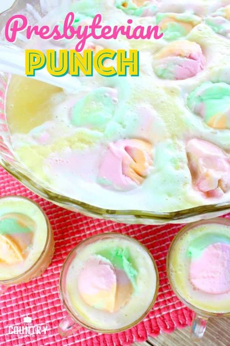 Unicorn Punch, Best Party Punch, Ice Cream Punch, Sherbet Punch Recipes, Sherbet Punch, Frozen Limeade, Party Punch Recipes, Ice Cream Scooper, Punch Drinks