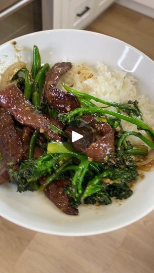 361K views · 8.7K reactions | Save my recipe for for Beef and Broccoli featuring BlueStar. I used 4oz’s of beef angus steak and sliced it little thick and tenderized it with 1 tsp of baking soda. I then marinated with 1 tbsp sesame oil, 1 tbsp lite soy sauce, 1/2 tsp thick soy sauce and 1 tbsp cornstarch. I heated 1 tbsp of avocado oil on high heat and cooked the steak 80% through, removed from wok, wiped it down with a wet paper towel, add 1 tbsp avocado oil, toss in 1 pound of broccoli, 1/2 cup sliced onions, 1 tbsp minced garlic. Then add sauce of 1 tbsp oyster sauce, 1 tbsp lite soy sauce, 1 tbsp rice vinegar, 1 1/2 tbsp brown sugar and 1 tbsp cornstarch. Lastly toss in the steak and finish cooking in the sauce. #beefandbroccoli #beefbroccoli #chinesefood #asianrecipes #stirfry #wokco Angus Steak, Wet Paper, Beef And Broccoli, Broccoli Beef, Oyster Sauce, The Sauce, Sesame Oil, Rice Vinegar, 1 Pound