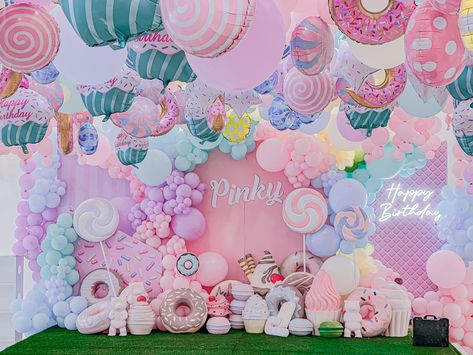 Candy Land Theme Party Decoration, Candyland Theme Party Decorations, Candyland Birthday Party Decorations, Candy Land Backdrop, Candy Land Theme Party, Candyland Theme Party, Candyland Backdrop, Candyland Party Theme, Candyland Birthday Party