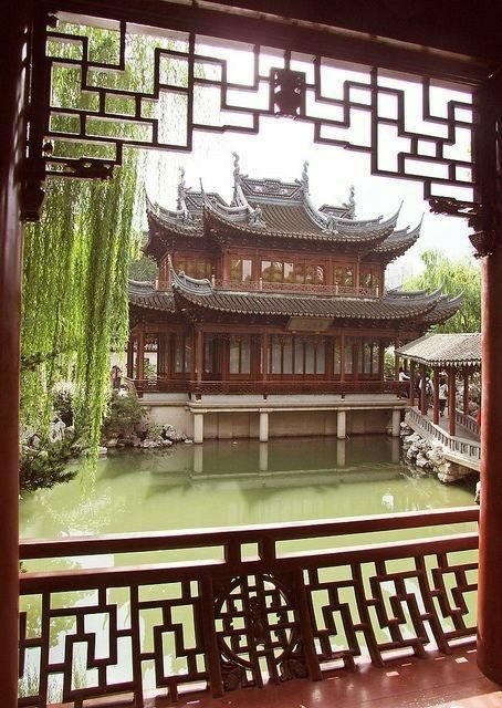 Chinese Architecture Design, Architecture Garden, Chinese House, Ancient Chinese Architecture, China Architecture, Garden Modern, Asian Architecture, Ancient Greek Architecture, Kids Science