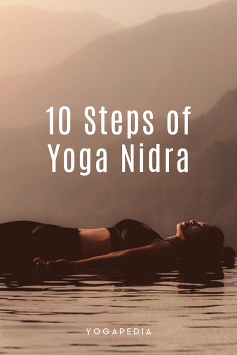 Yoga nidra can help teach you how to tap into your inner peace and joy. Here are the 10 steps involved in yoga nidra. #yoganidra Yoga Nidra Script, Hata Yoga, Yoga Nidra Meditation, Restorative Yoga Poses, Yoga Iyengar, Yoga Posen, Peace And Joy, Yoga Nidra, Yoga Exercises