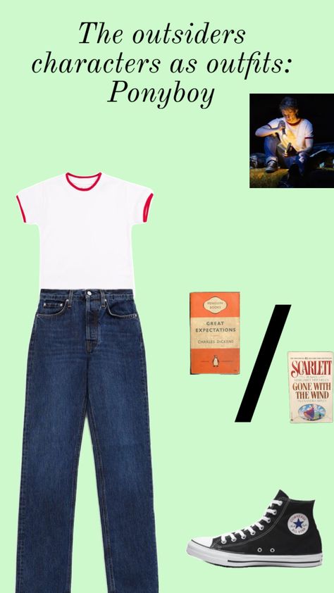 Soc Girl Outfit The Outsiders, The Outsiders Outfits, Outsiders Outfits, Outsiders Musical, Broadway Costumes, Great Expectations, Broadway Musical, Gone With The Wind, Penguin Books