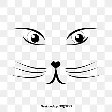 Painted Cat, Face Cute, Cute Vector, Cute Cat Face, Face Png, Unicorn Illustration, Cat Vector, Vector Png, Cat Face