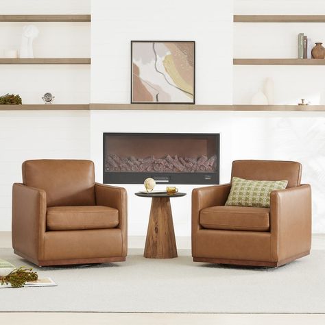 Shane Modern Swivel Accent Arm Chair - Bed Bath & Beyond - 38932412 Swivel Arm Chair, Therapist Office, Leather Swivel Chair, Comfortable Armchair, Swivel Chair Living Room, Swivel Accent Chair, Modern Accent Chair, Accent Arm Chairs, Living Room Furniture Chairs