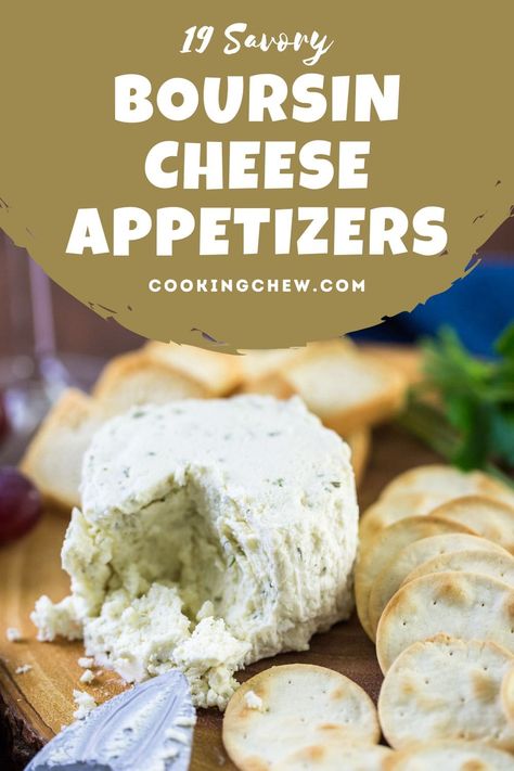 Boursin Cheese Toppings, What To Make With Boursin Cheese, Things To Make With Boursin Cheese, Boursin Cream Cheese Puff Pastry, How To Serve Boursin Cheese, What To Do With Boursin Cheese, Boursin Cream Cheese Puff Pastry Appetizer, Charcuterie Board With Boursin Cheese, Salami Boursin Cheese Roll Ups