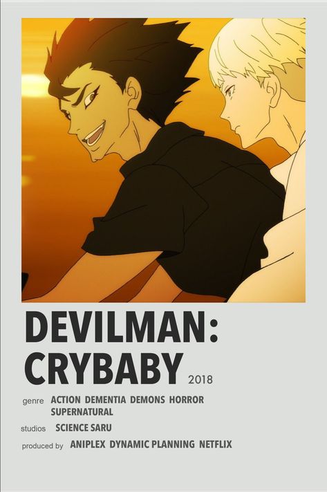 Devilman Crybaby minimalist anime poster Anime Prints, Minimalist Anime, Anime Wall Prints !!, Anime Suggestions, Film Posters Minimalist, Poster Anime, Minimalist Posters, Anime Wall, Anime Printables