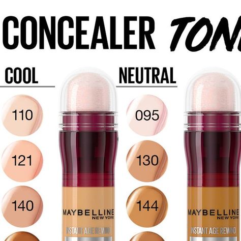 Maybelline concealer shades