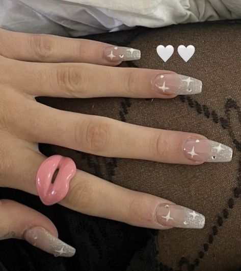 Uñas Y2k, How To Strengthen Nails, K Pop Nails, Strengthen Nails, Nails Healthy, Legacy Of Gods, Cute Pink Nails, Bunny Nails, Grunge Nails