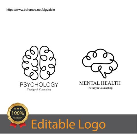 This psychology logo design is now on my Etsy shop🌿 #etsylove #etsydigital #etsyshop #etsyfinds #etsydigitaldownloads #etsylover #etsydigitalartprint #etsybusiness #etsyfind #etsylogodesigner #etsytemplates #etsysellers #etsystore #psychotherapist #psychological #psychology #psychologystudent #psychologist #psychologie #psychological #psychological #logofolio #logodesigner #logomaker #logomarca #logotype #logo #logomark #psychologylogo #logodesigns #logotasarımı #logotasarim Psychology Logo Design, Counseling Logo, Brain Psychology, Psychology Logo, Brain Graphic, Logo Package, Brain Logo, Type Logo, Deep Thinking