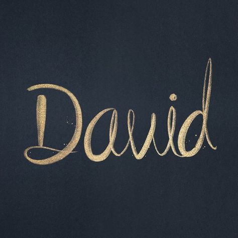 David name sparkling psd gold typography | free image by rawpixel.com / Busbus David Name, Boys Names, Gold Typography, Names With Meaning, Free Illustrations, Free Image, Free Images, Art Work, Graffiti