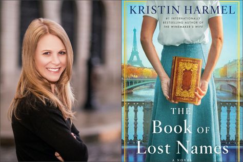 The Book Of Lost Names By Kristin Harmel, Kristen Harmel Books, The Book Of Lost Names, Book Of Lost Names, Joy Davidman, Scott And Zelda Fitzgerald, Mary Kay Andrews, Research Process, Stolen Identity