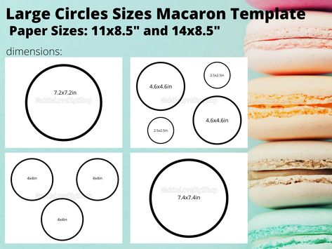 Excited to share the latest addition to my #etsy shop: Large / Big Circles Macaron Template https://etsy.me/3zlNKjq #macaronmat #macaroncircles #macaronguide #macarondesigns #macarontemplate #macaronstyle #macarontemplates #fathersdaygifts #macarontips Macaron Designs, Making Macarons, Macaron Template, How To Make Macarons, Circle Template, Keep Trying, Glossy Photo Paper, Macaroons, Never Give Up