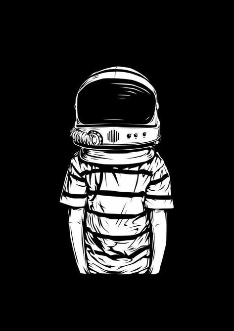 Space boy Astronaut Illustration, Astronaut Wallpaper, Astronaut Art, Black Wallpaper, Space Art, Galaxy Wallpaper, Art Wallpaper, Cyberpunk, Vector Art