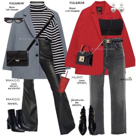 Hint Of Red Outfit, Minimalistic Outfits, Color Combos Outfit, Stylish Winter Outfits, Classy Casual Outfits, Easy Trendy Outfits, Instagram Outfits, Modest Fashion Outfits, Red Outfit