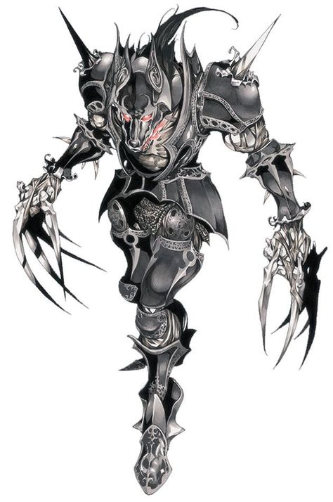 Wolf armor Claw Character Design, Castlevania Cornell, Werewolf Armor, Armored Werewolf, Werewolf Knight, Castlevania Judgment, Wolf Armor, Wolf Knight, Takeshi Obata