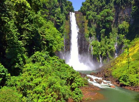 MARIA CRISTINA FALLS Maria Cristina Falls, Northern Mindanao, Iligan City, Regions Of The Philippines, Philippines Tourism, Philippines Travel Guide, Valencia City, Breathtaking Places, Philippines Travel