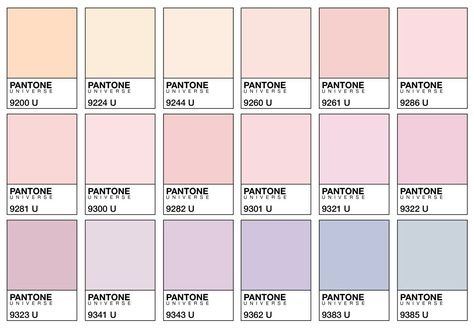 Pantone pastels Pantone Color Chart, Penanda Buku, Hiasan Bilik Tidur, Pantone Colour Palettes, Pastel Colour Palette, Bullet Journal Lettering Ideas, Color Palette Design, Soy Milk, Aesthetic Colors