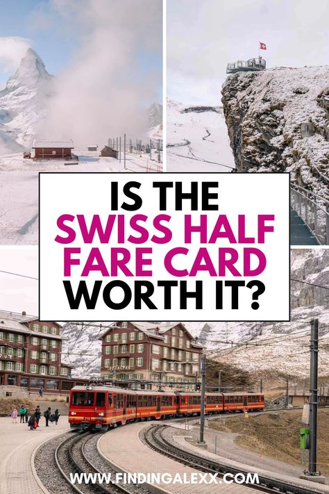 Discover if the Swiss Half Fare Card is worth it for your travels through Switzerland! This guide provides insights into pricing, savings potential, and how to maximize your travel experience while exploring this beautiful country by train. Switzerland Adventure, Switzerland Itinerary, Swiss Travel Pass, Bernina Express, Swiss Travel, Switzerland Travel, Europe Travel Guide, Beautiful Country, Train Travel