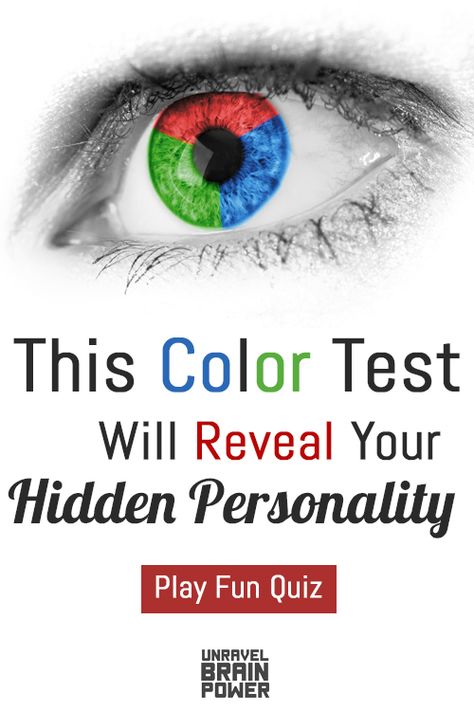 Ever wonder who you are on the inside? I mean the deep, deep inside? Colors have the power to tap into our subconscious and reveal hidden truths. What is your hidden personality? True Colors Personality, People With Green Eyes, Color Personality Test, Best Buzzfeed Quizzes, Personality Characteristics, Hidden Truths, Fun Test, Personality Tests, An Empath