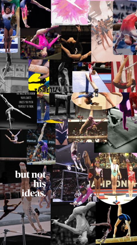 Gymnastics Wallpaper, Gymnastics Quotes, Board Wallpaper, Vision Board Wallpaper, Gymnastics, Stranger Things, Cute Wallpapers, Vision Board, Collage