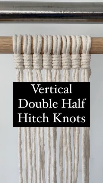 Macrame Techniques, Hitch Knot, Half Hitch Knot, Single Twist, Singles Twist, Speed Up, The Process, Macrame, Knot