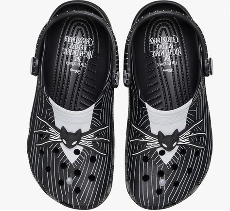 Just in time for Halloween!!  Don't miss these Jack Skellington Crocs!

Crocs Unisex-Adult Classic Disney The Nightmare Before Christmas Clogs, Multi Halloween Crocs, Black Crocs, Shoe Palace, Running Sandals, Converse New, Clogs And Mules, Christmas Classic, Crocs Classic Clogs, Christmas Town