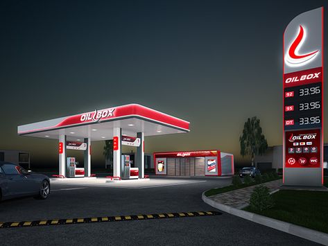 Pylon Signage, Digital Advertising Design, Grocery Store Design, Station To Station, Supermarket Design, To Be Continued, Electric Vehicle Charging, Petrol Station, Filling Station