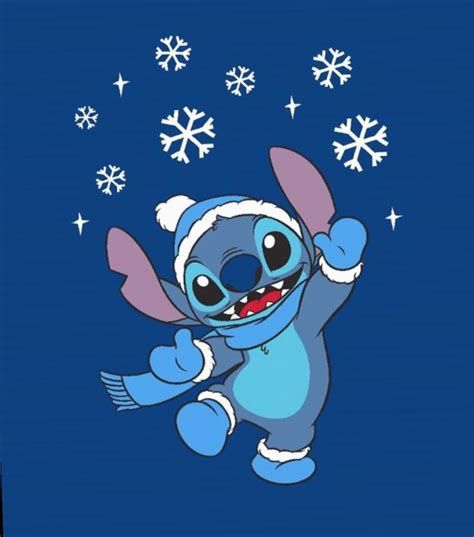 Aesthetic Wallpaper Christmas, Christmas Wallpaper Cute, No Sew Fleece, Christmas Stitch, Wallpaper Christmas, Wallpaper Cute, Cute Stitch, Disney Lilo, No Sew