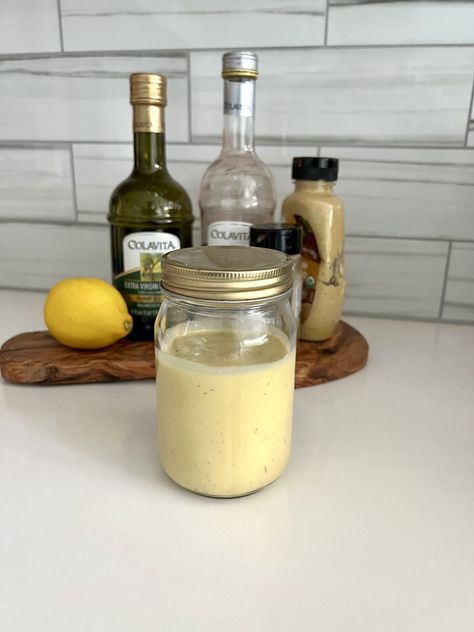 Cava Inspired Greek Vinaigrette Recipe - Humble Oven Cava Lemon Vinaigrette, Cava Preserved Lemon Vinaigrette, Cava Copycat Recipe Garlic Dressing, Cava Greek Vinaigrette, Cava Dressing Recipe, Cava Restaurant Recipes, Cava Garlic Dressing, Cava Recipes, Cava Recipe