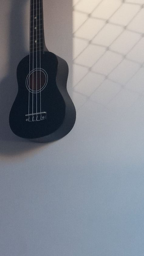 Ukulele Black Ukulele, Ukulele Aesthetic, Safe Space, Ukulele, I Got This, Music Instruments, Guitar, Wall, Quick Saves