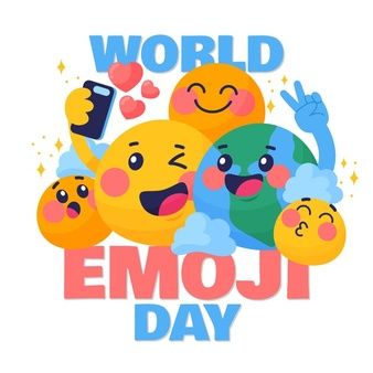 Premium Vector | Detailed world emoji day illustration Emoji Day Creative Ideas, Emoji Day, World Emoji, World Emoji Day, Flat World, Birthday Illustration, Day Illustration, Youth Day, Flat Design Illustration